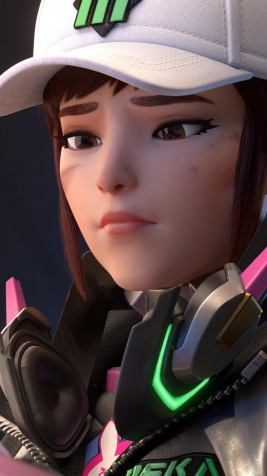 Dva Overwatch Mobile Background 1080x1920px