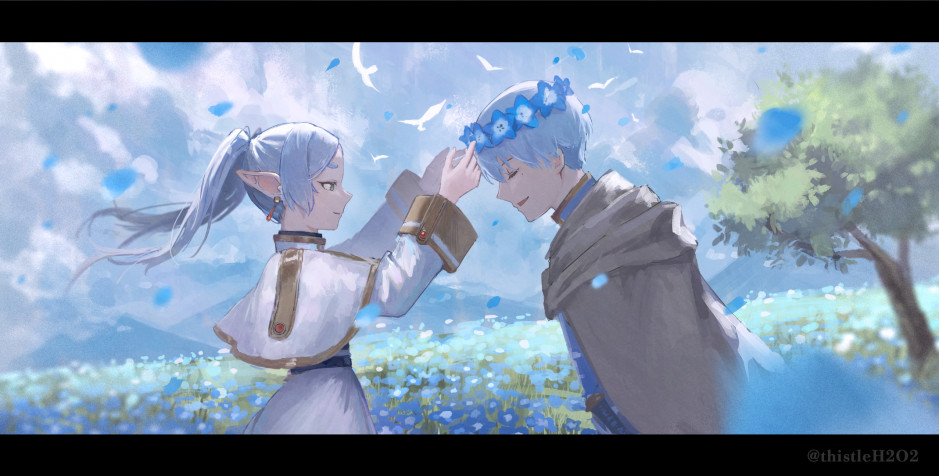 Himmel Sousou No Frieren HD Background 2140x1085px