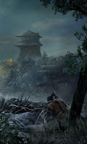 Sekiro Shadows Die Twice Mobile Background 1280x2120px