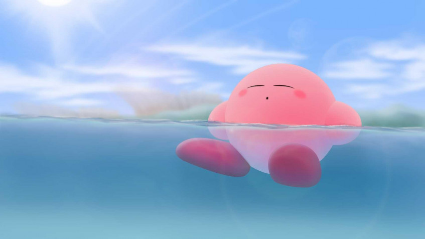 Kirby Full HD 1080p Wallpaper 1920x1080px