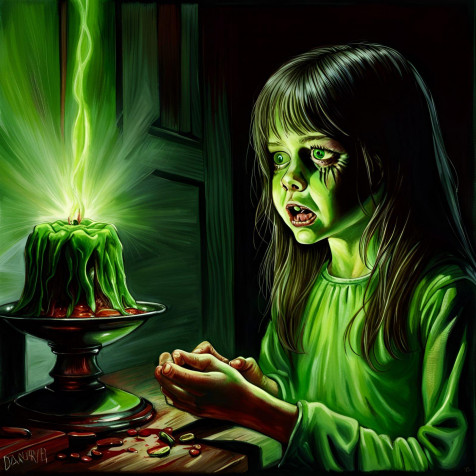 The Exorcist Regan Macneil Android Wallpaper 1600x1600px