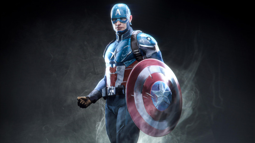 Cool Captain America 4k UHD Wallpaper 3840x2160px