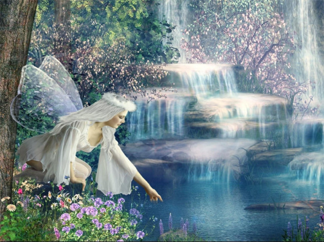 Fairy Desktop HD Background 1920x1440px