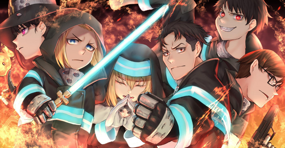 Fire Force Desktop Wallpaper 2648x1376px