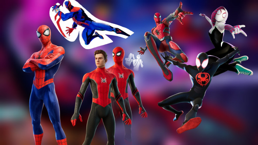 Fortnite Spider Man Wallpaper 2048x1152px