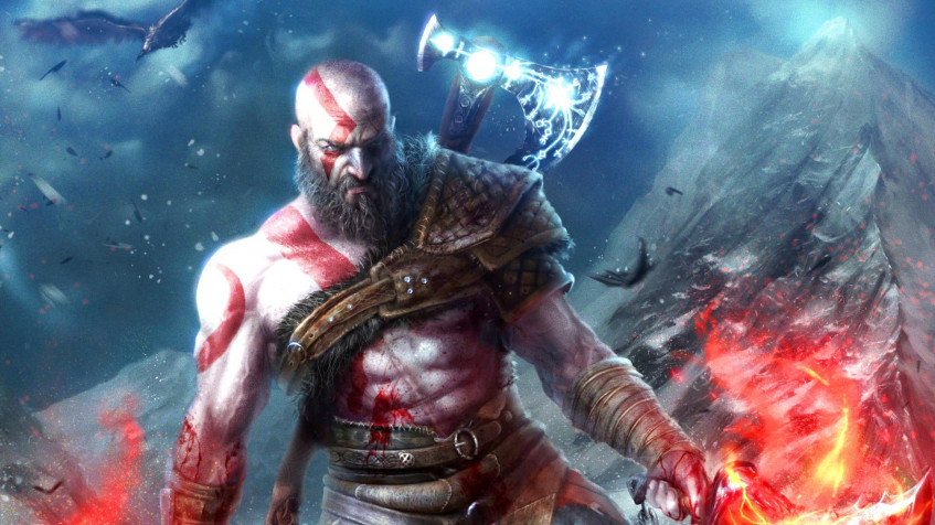 God Of War Ragnarok Full HD 1080p Wallpaper 1920x1080px