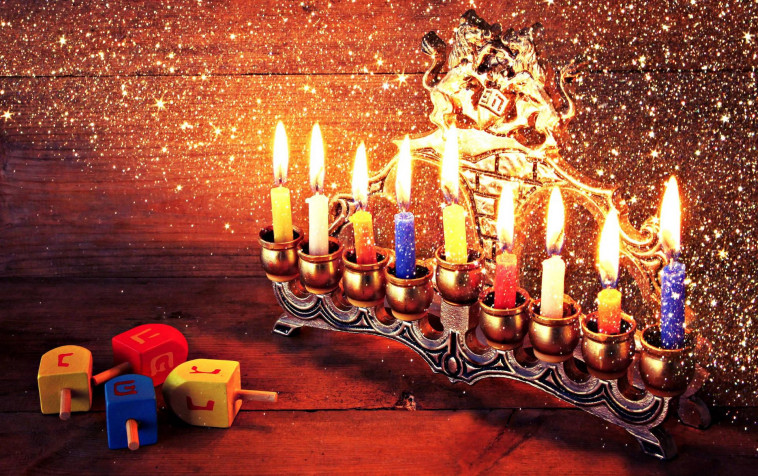 Hanukkah Desktop HD Background 1920x1206px