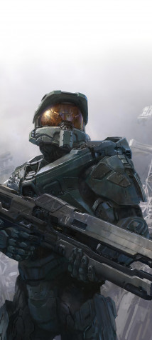 Master Chief Wallpaper for iPhone 1946x4322px