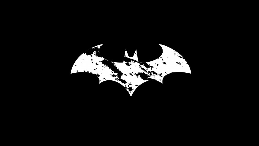 Batman Logo Desktop Wallpaper 5500x3094px