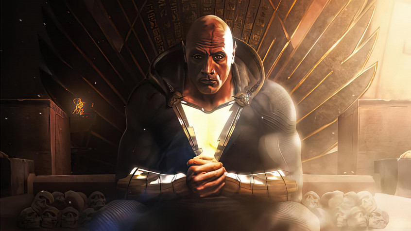 Black Adam 4k UHD Wallpaper 3840x2160px