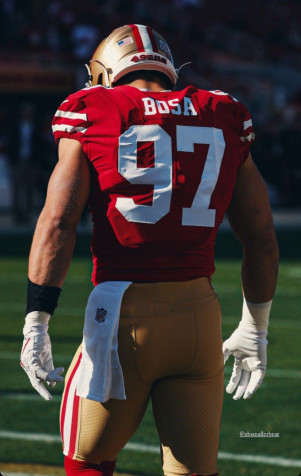 Nick Bosa Phone Wallpaper 1297x2048px