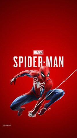 Spider Man Ps4 Mobile Background 1242x2208px