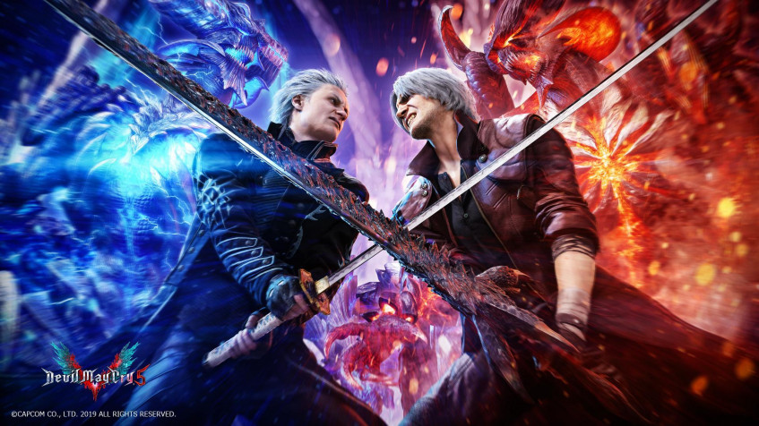 Devil May Cry 5 Full HD 1080p Wallpaper 1920x1080px