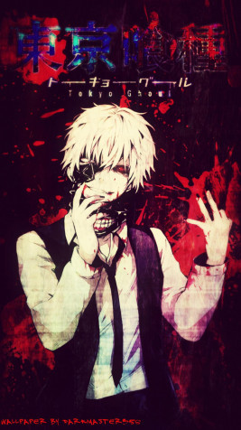 Ken Kaneki Android Wallpaper Image 1024x1821px