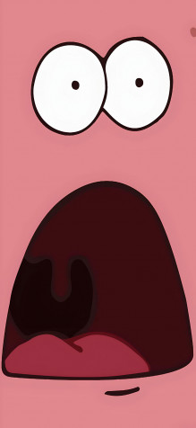 Patrick Star Phone HD Background 1463x3171px