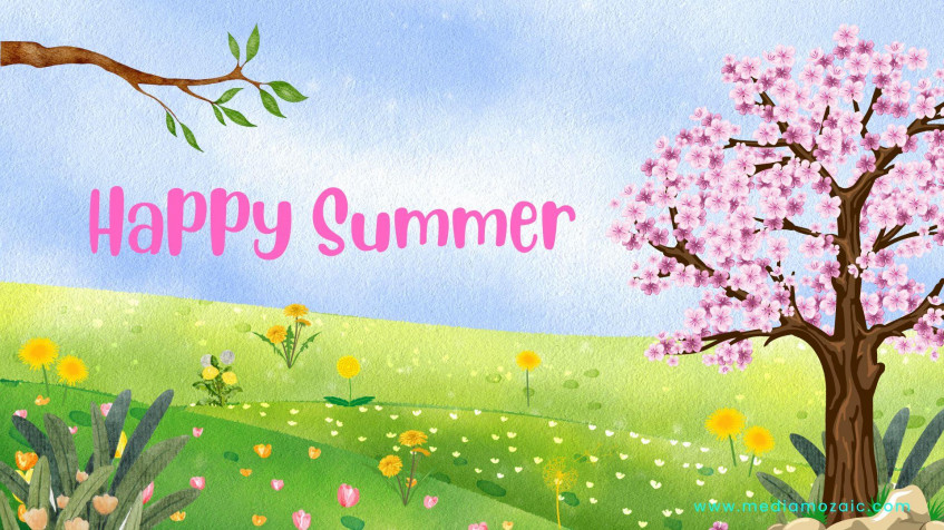 Summer 2024 Full HD 1080p Wallpaper 1920x1080px