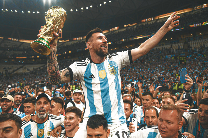 Messi Fifa World Cup Desktop HD Wallpaper 4096x2731px