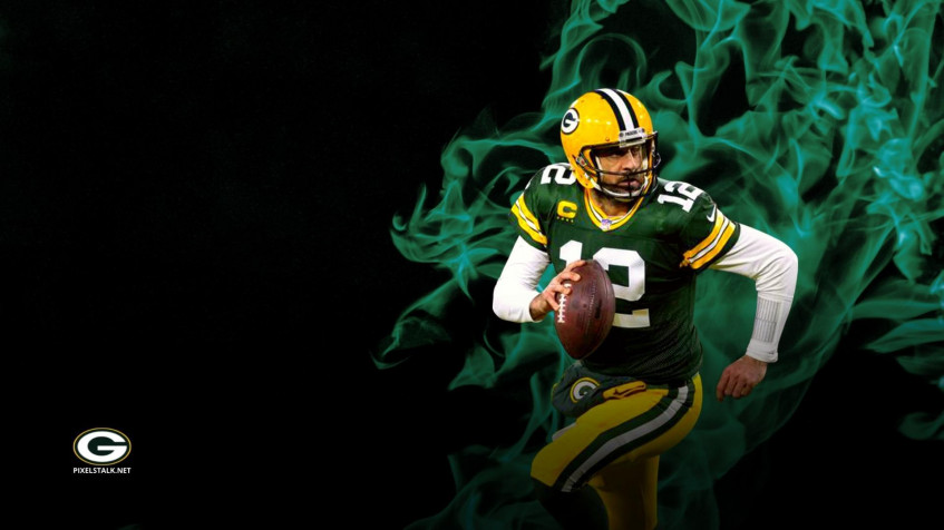 Title Aaron Rodgers Full HD 1080p Wallpaper 1920x1080px