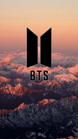 Bts Logo Mobile Background 1080x1920px