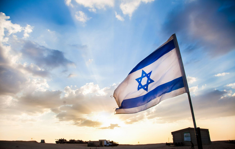 Israel Flag Laptop Wallpaper 2000x1272px