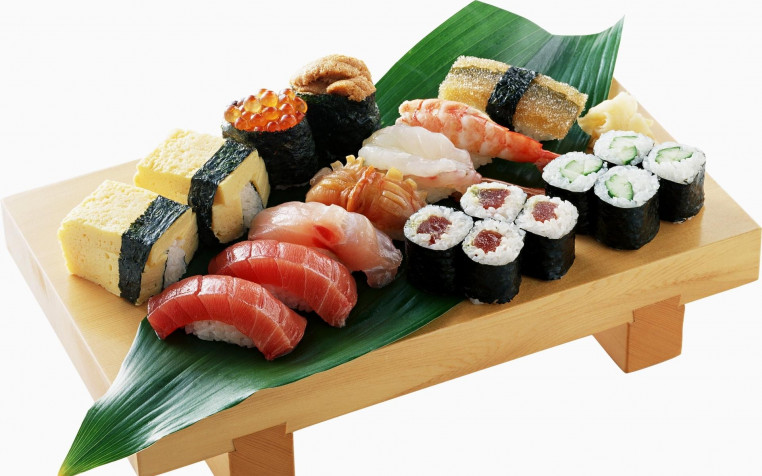 Sushi Widescreen HD Wallpaper 1920x1200px