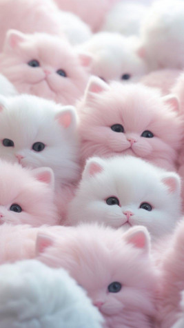 Kitten Mobile Background 800x1427px