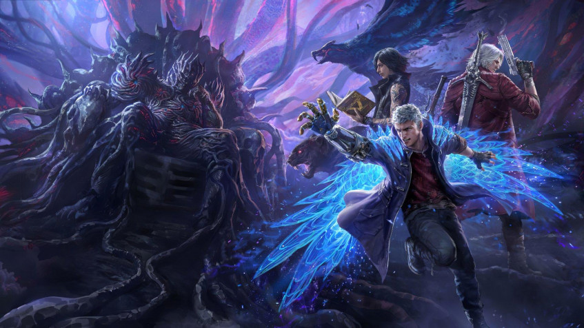 Devil May Cry 5 Full HD 1080p Wallpaper 1920x1080px