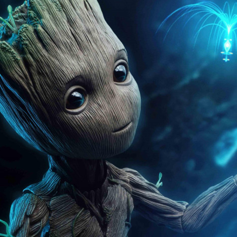 Groot iPhone Wallpaper 2932x2932px