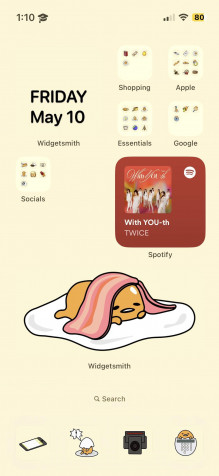 Gudetama iPhone 11 Pro Wallpaper 1125x2436px