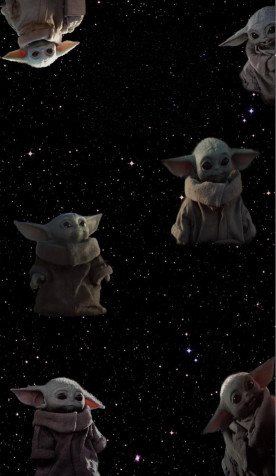 Baby Yoda Android Wallpaper 828x1424px