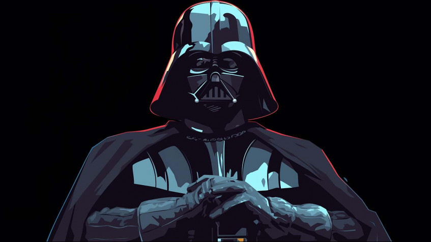 Darth Vader Desktop Background 1536x864px