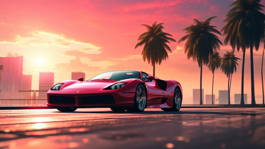 Ferrari 4k UHD Wallpaper 3840x2160px