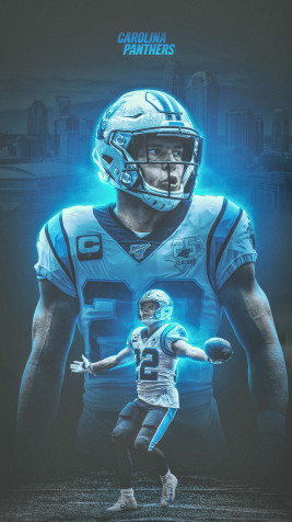 Carolina Panthers Phone Background Image 1400x2489px