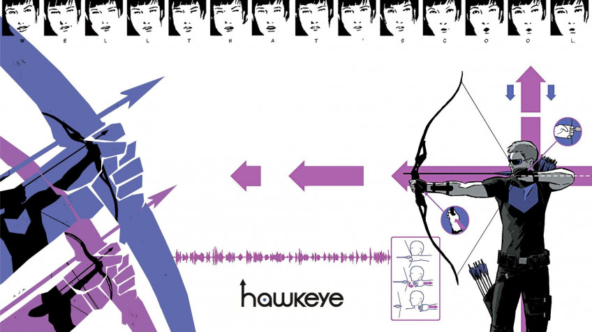 Hawkeye Laptop Wallpaper 1924x1080px