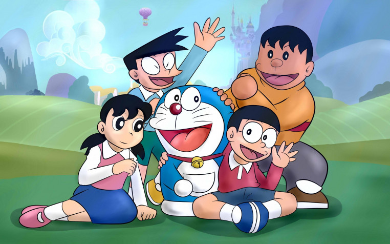 Doraemon Retina Widescreen Wallpaper 2880x1800px