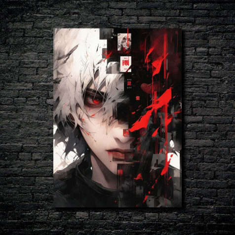 Ken Kaneki Phone HD Background 1080x1080px