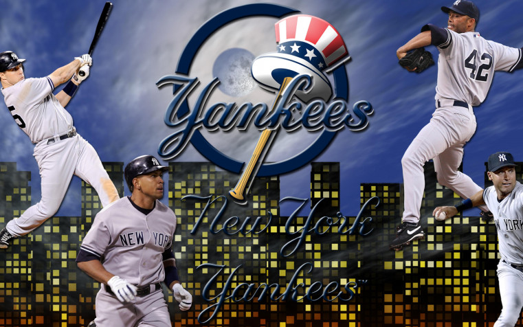 Yankees Logo Background Image 3840x2400px