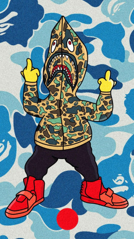 Bape iPhone Background Image 1080x1920px