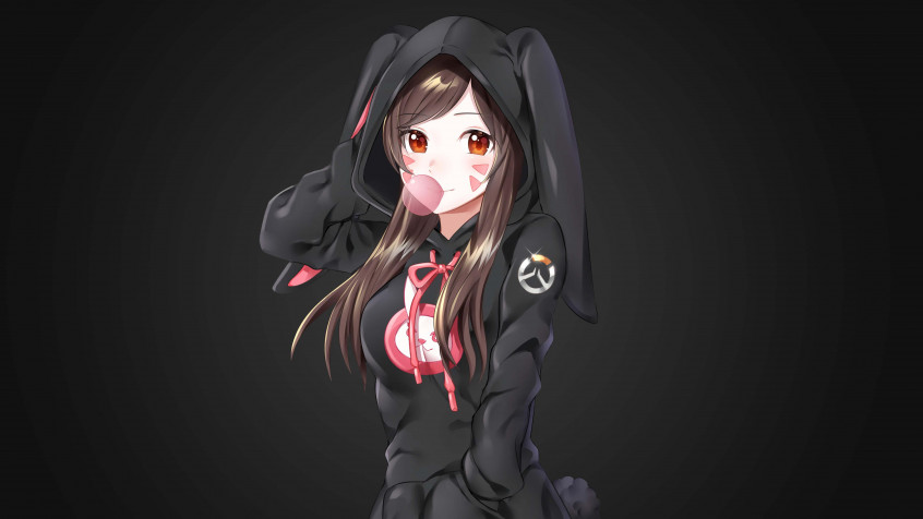 Dva Overwatch 4k UHD Wallpaper 3840x2160px