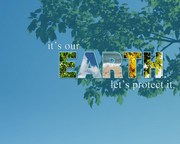 Earth Day Laptop Background 1280x1024px