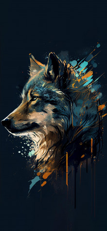 Wolf Wallpaper for iPhone 1183x2560px