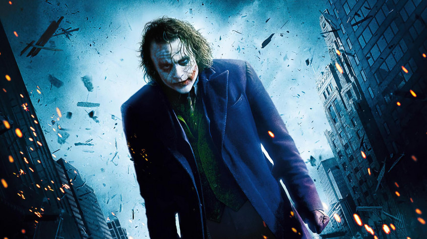 Joker Heath Ledger Full HD 1080p Wallpaper 1920x1080px