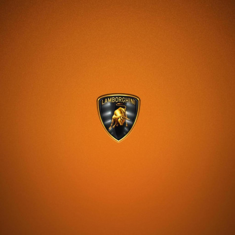 Lamborghini Logo Mobile Wallpaper 1024x1024px