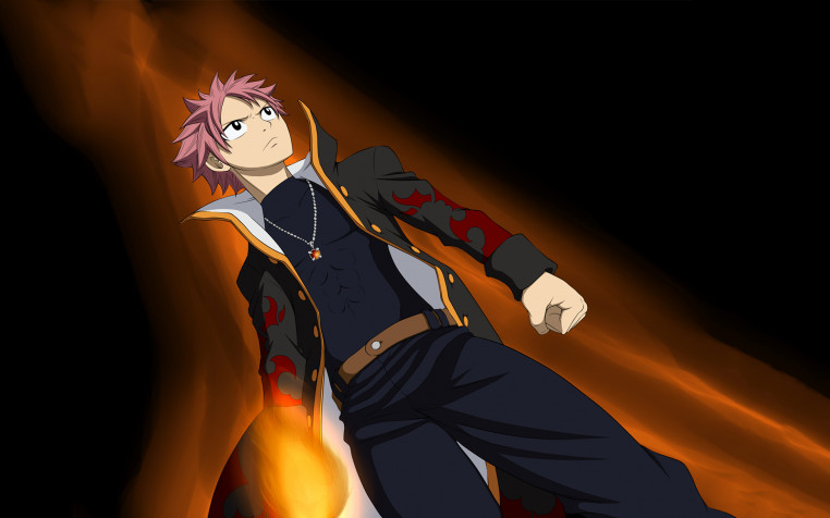 Natsu Dragneel Widescreen HD Wallpaper 1920x1200px