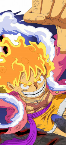 Gear 5 One Piece iPhone 15 Pro Max Wallpaper 1290x2796px