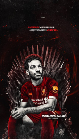 Mohamed Salah iPhone Wallpaper 1172x2048px