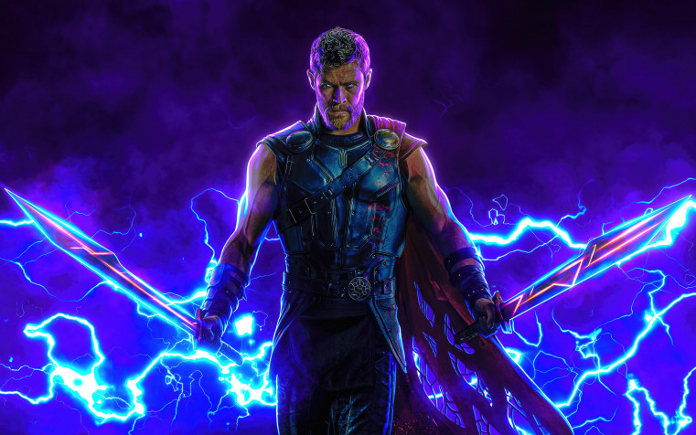 Cool Thor Desktop HD Wallpaper 5120x3200px