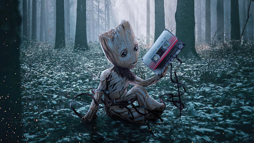 Groot 4k UHD Wallpaper 3840x2160px