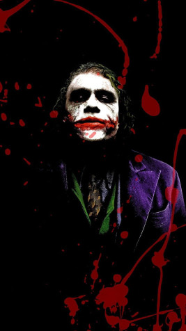 Joker Attitude iPhone Background Image 800x1422px