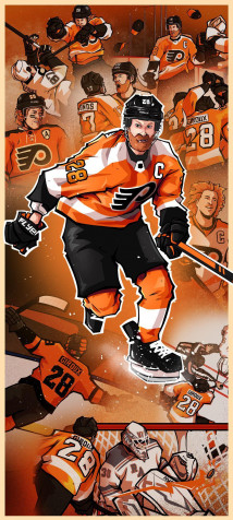 Philadelphia Flyers Wallpaper for iPhone 948x2100px